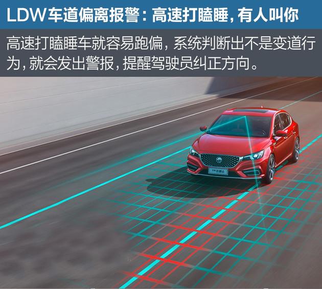 主要是各种帮你刹车5分钟看懂名爵6主动安全系统