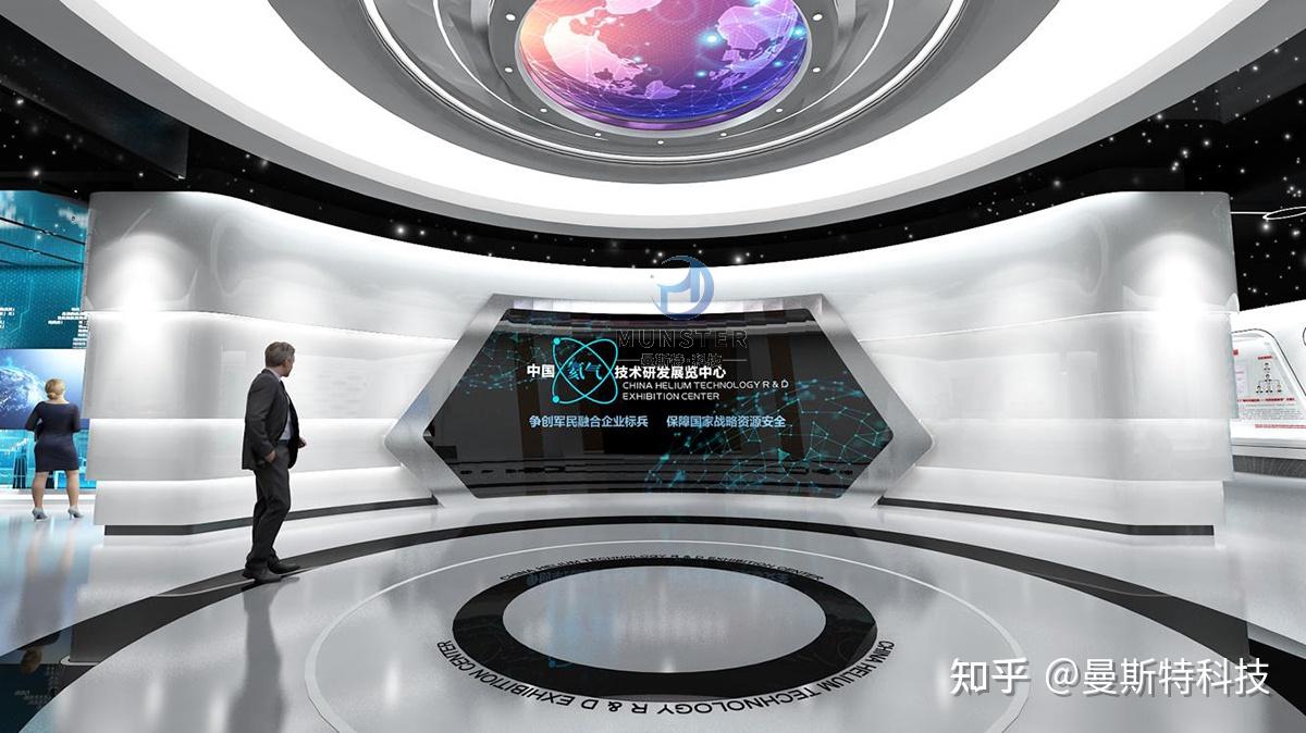 曼斯特科技6款展厅序厅设计案例合集 - 知乎