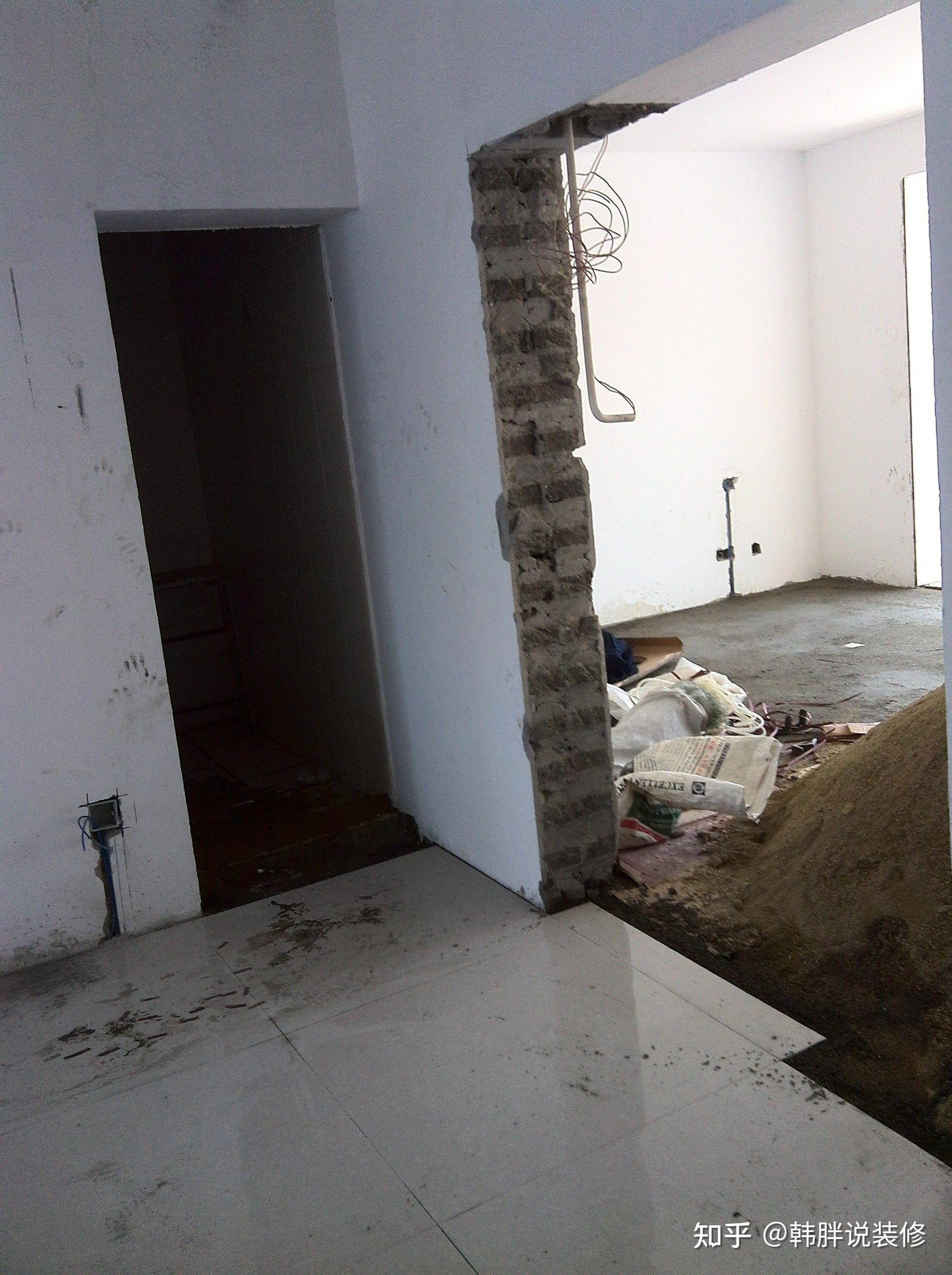 小锤40大锤80砸掉家里一堵墙被罚了好几千有些墙别乱拆