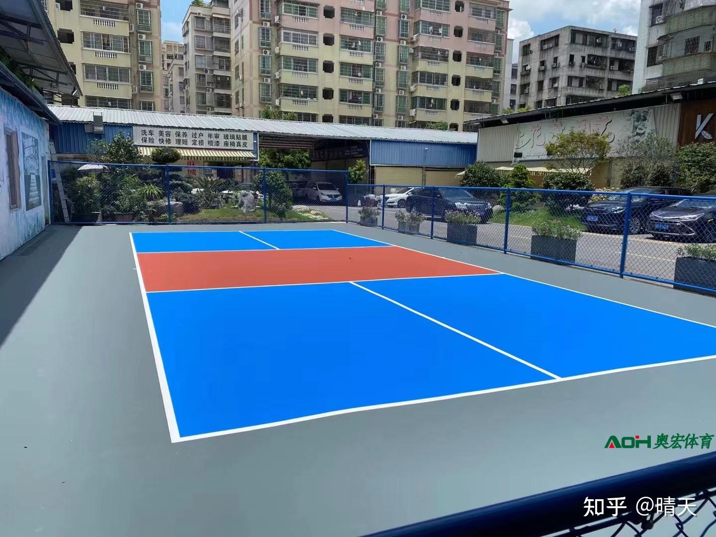 匹克球场地地面用什么材料 - 知乎