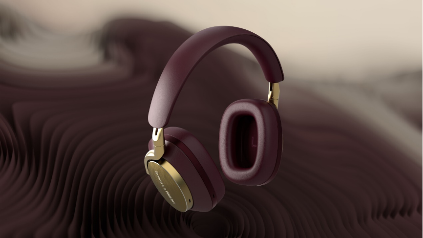 开启奢享聆听新体验"bowers & wilkins px8皇家勃艮第款头戴式耳机