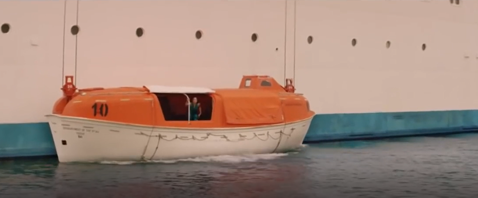 探秘皇家游轮救生艇上究竟有哪些保障物资