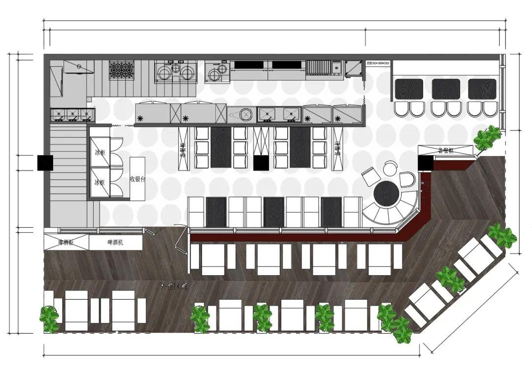 国潮来袭884㎡国潮风海鲜餐厅设计