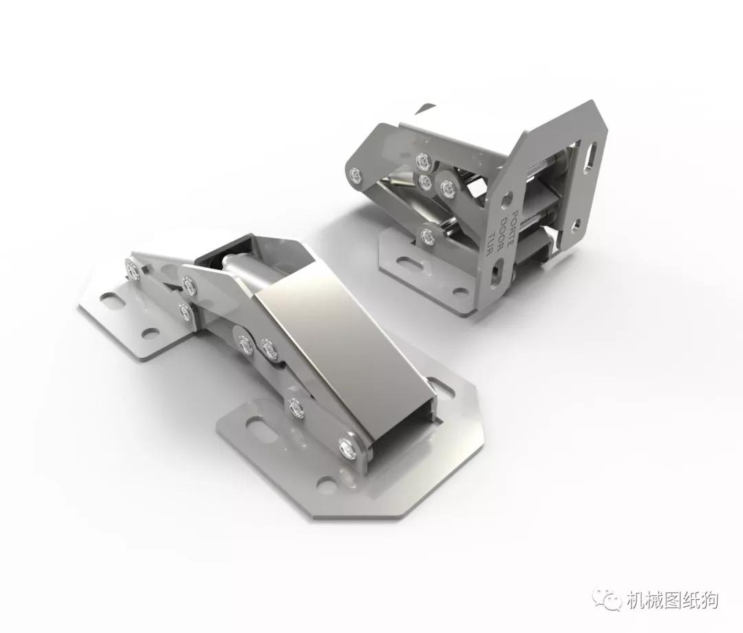 【工程机械】PORTE DOOR TUR铰链3D数模图纸 Solidworks设计 附STEP - 知乎
