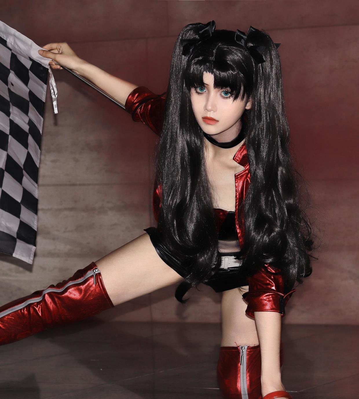 《fatestay night》远坂凛cosplay - 知乎