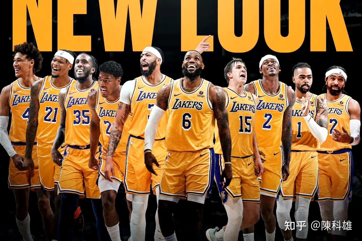 美媒列出湖人202324赛季最强的三套首发阵容真能冲击总冠军吗