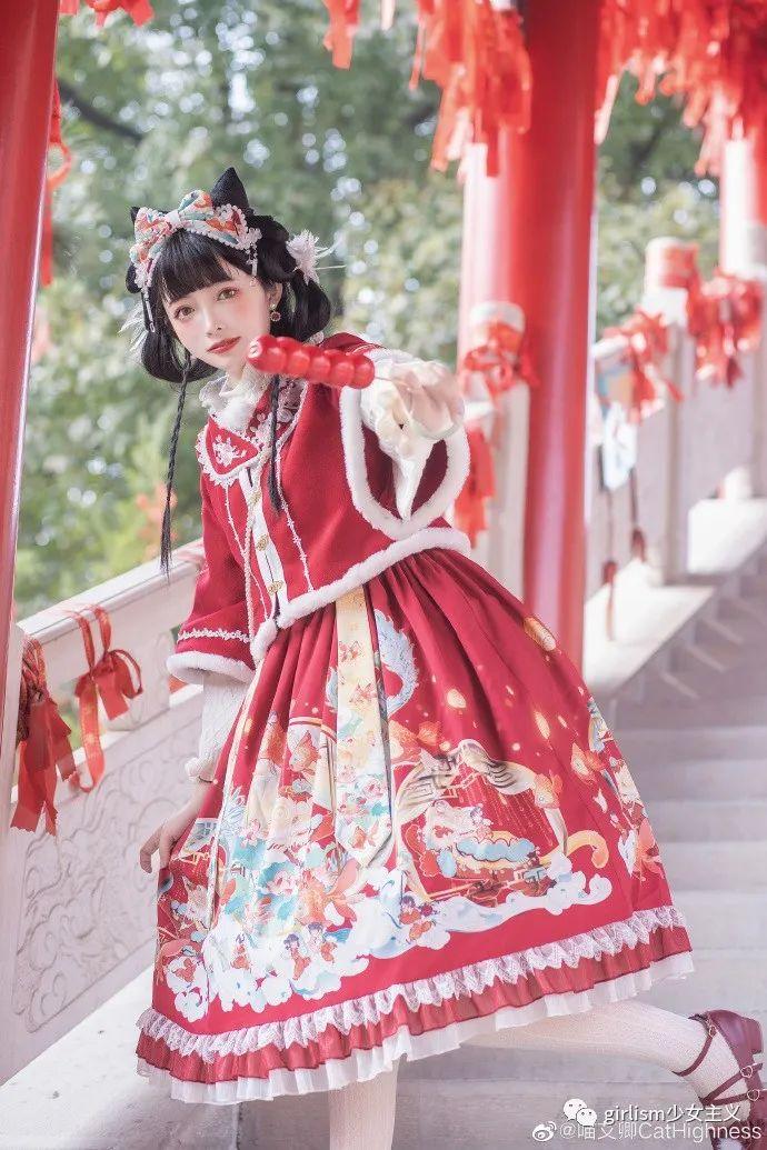 洛丽塔和汉服穿搭,洛丽塔和汉服穿搭搭配