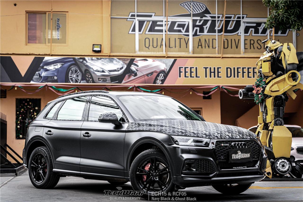 奥迪q5黑化 双拼,好看吗?