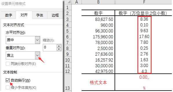 如何把数字缩小一万倍用两位小数格式显示 知乎