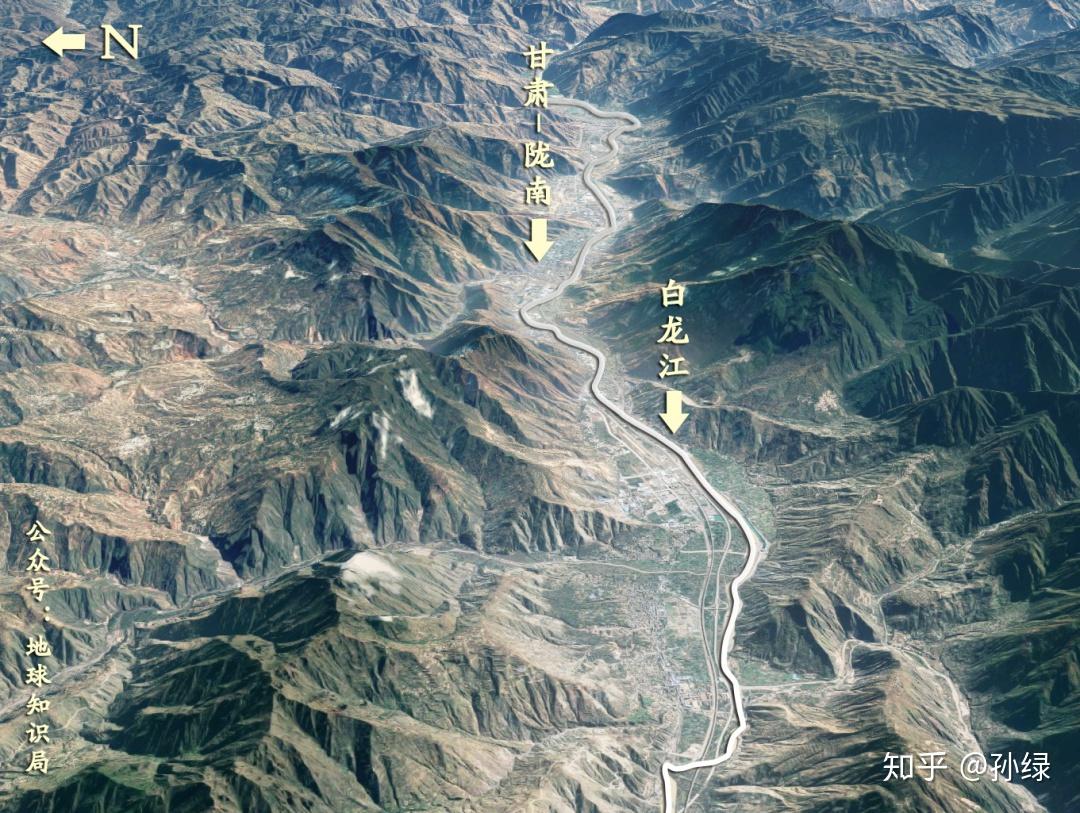 甘肃北山地图图片