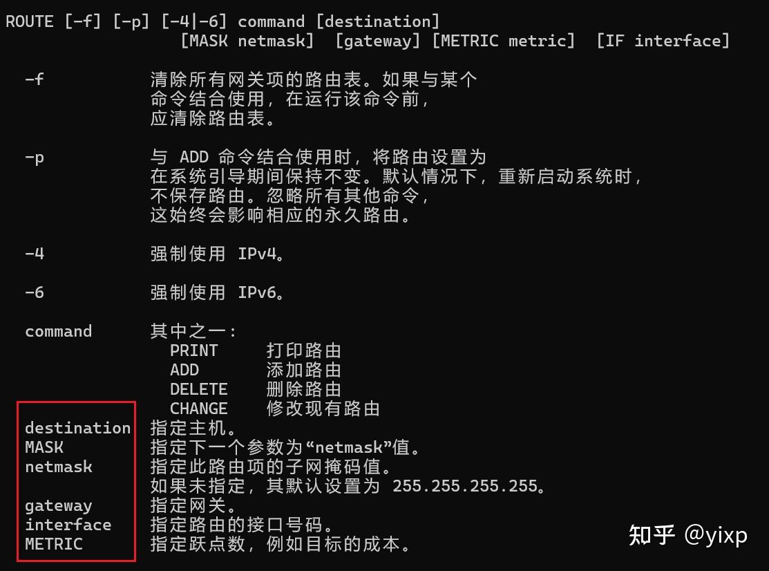 Windows route add 
