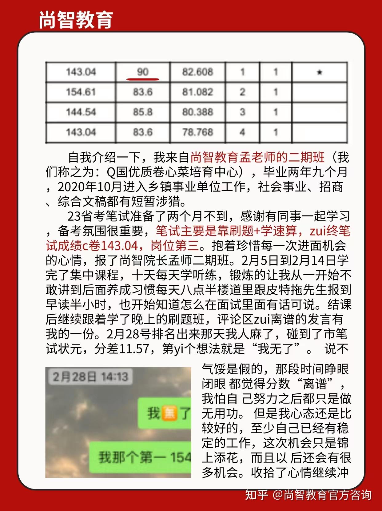 尚智教育2023年浙江省公务员面试上岸分享 - 知乎