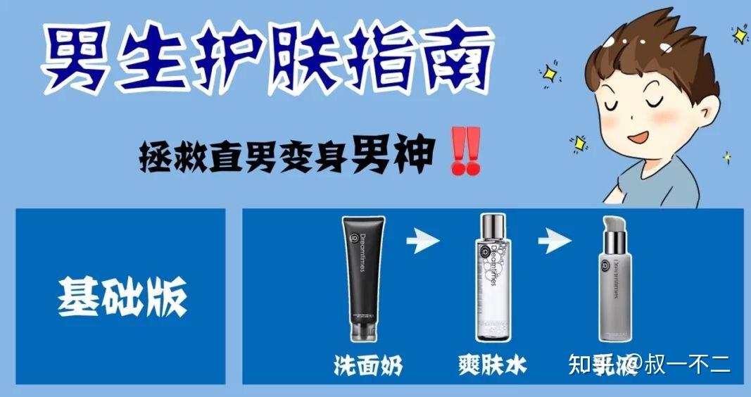 親測好用的四款男士護膚品牌終極推薦