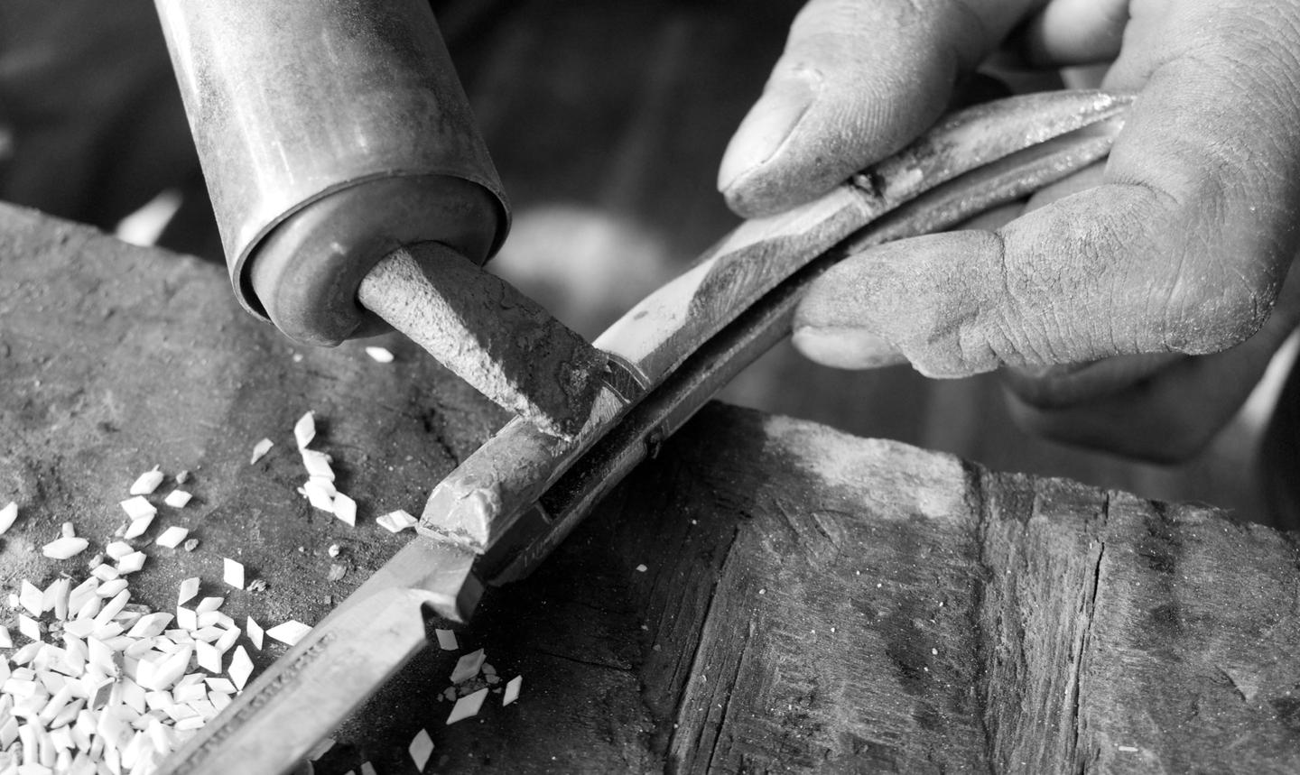 寻找手艺导演手记第20日5把英吉沙小刀做成啦