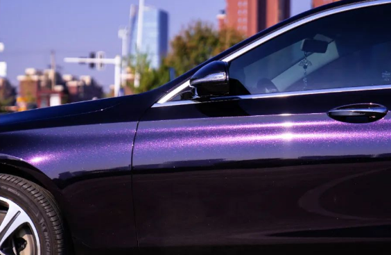 一眼心动,膜小二星幻魅惑紫tpu改色车衣来了! - 知乎