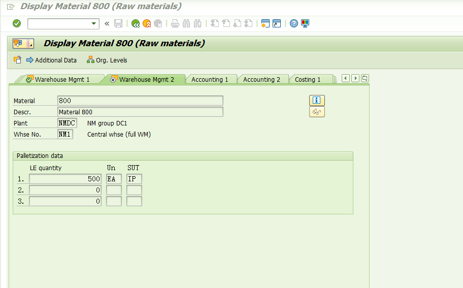 Stock Removal Strategy A（Partial Pallet Quantity）in SAP WM 知乎