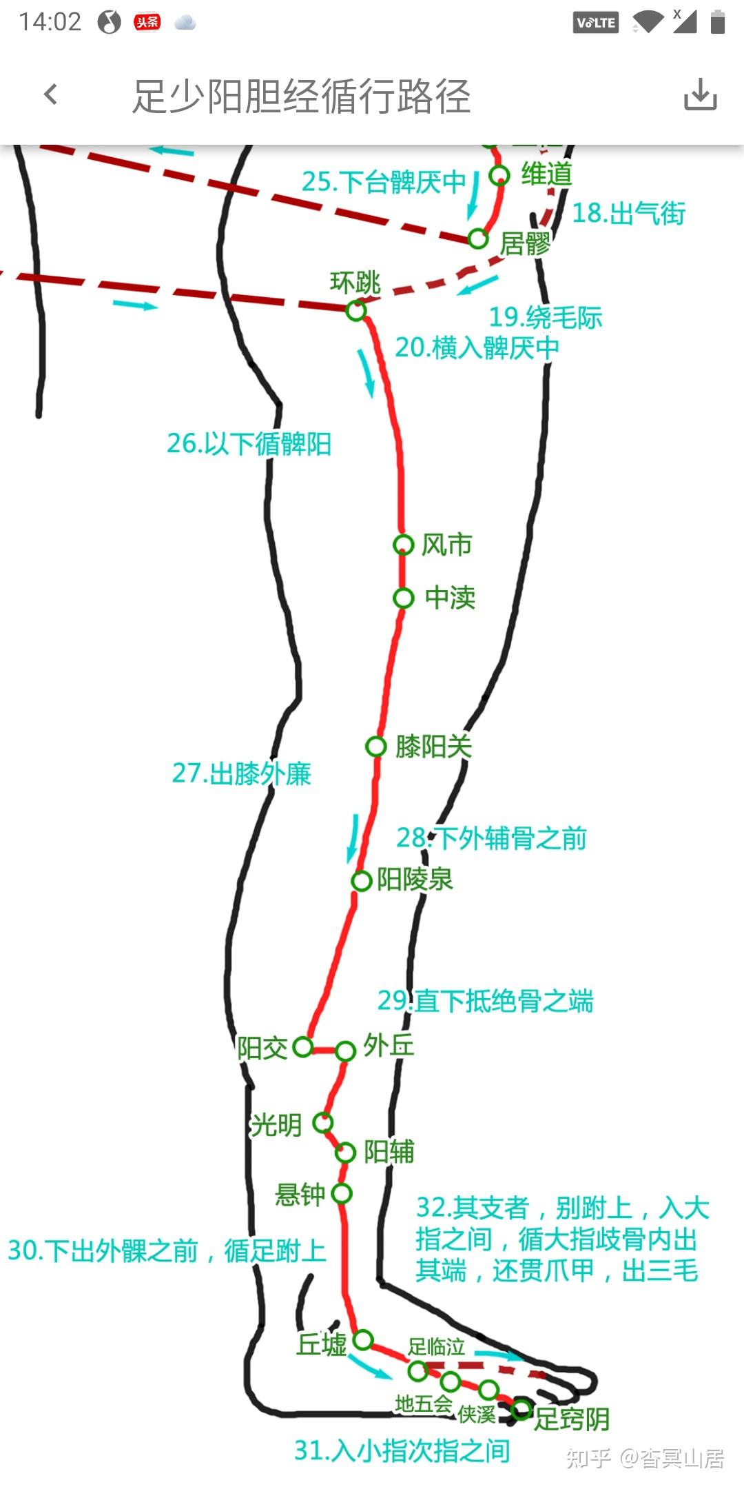 足三阴三阳经络循行及腧穴应用小考 - 知乎