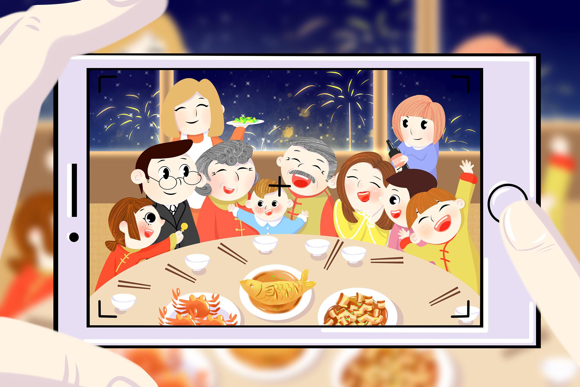 2020新春快乐回家过年幸福从来不远