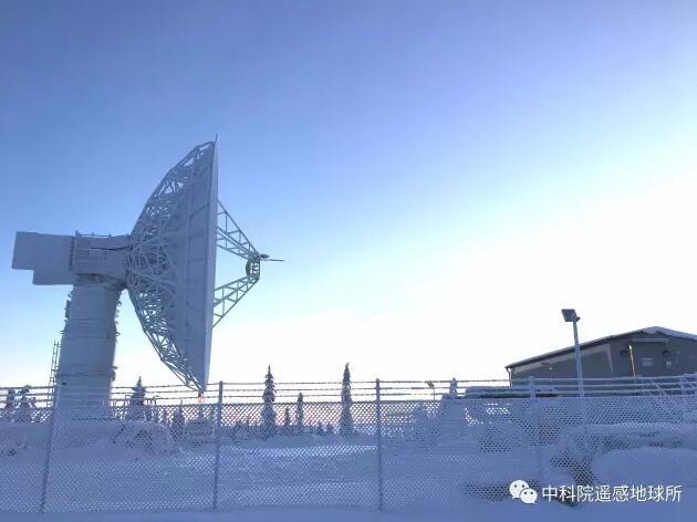 北极站的早晨中国遥感卫星地面站是世界上接收与处理卫星数量最多的