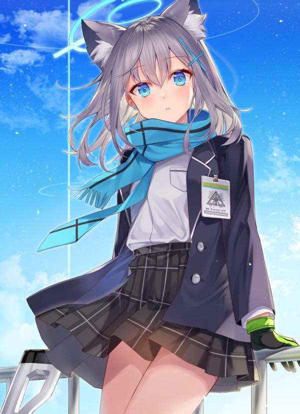 《碧蓝档案》砂狼白子绝美壁纸特辑 - 知乎