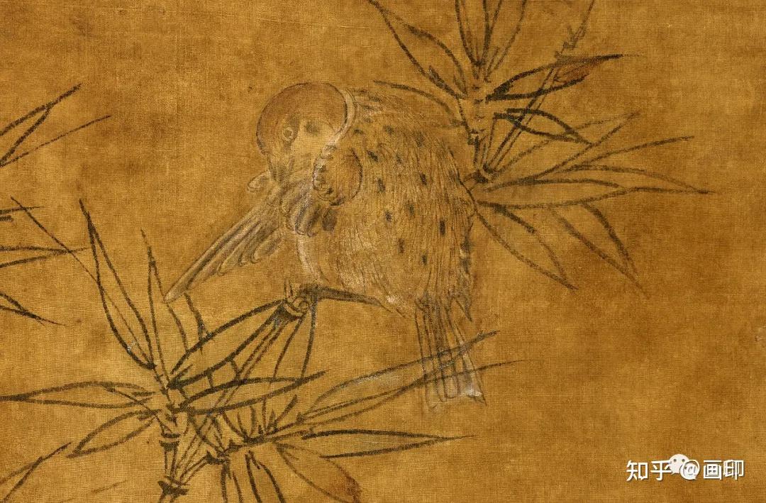 辽佚名竹雀双兔图