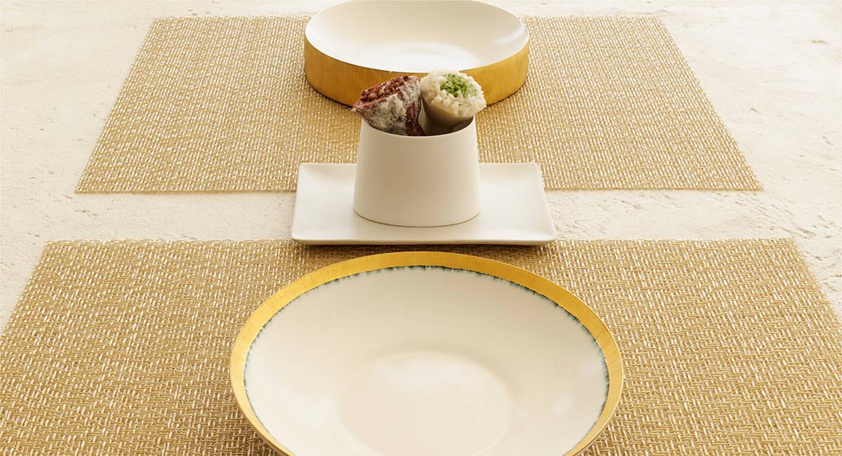 chilewich的技术流餐垫想铺在上帝的桌子上