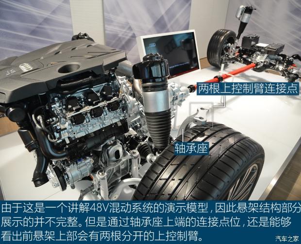48v系统加持 揭秘全新奥迪a8底盘结构