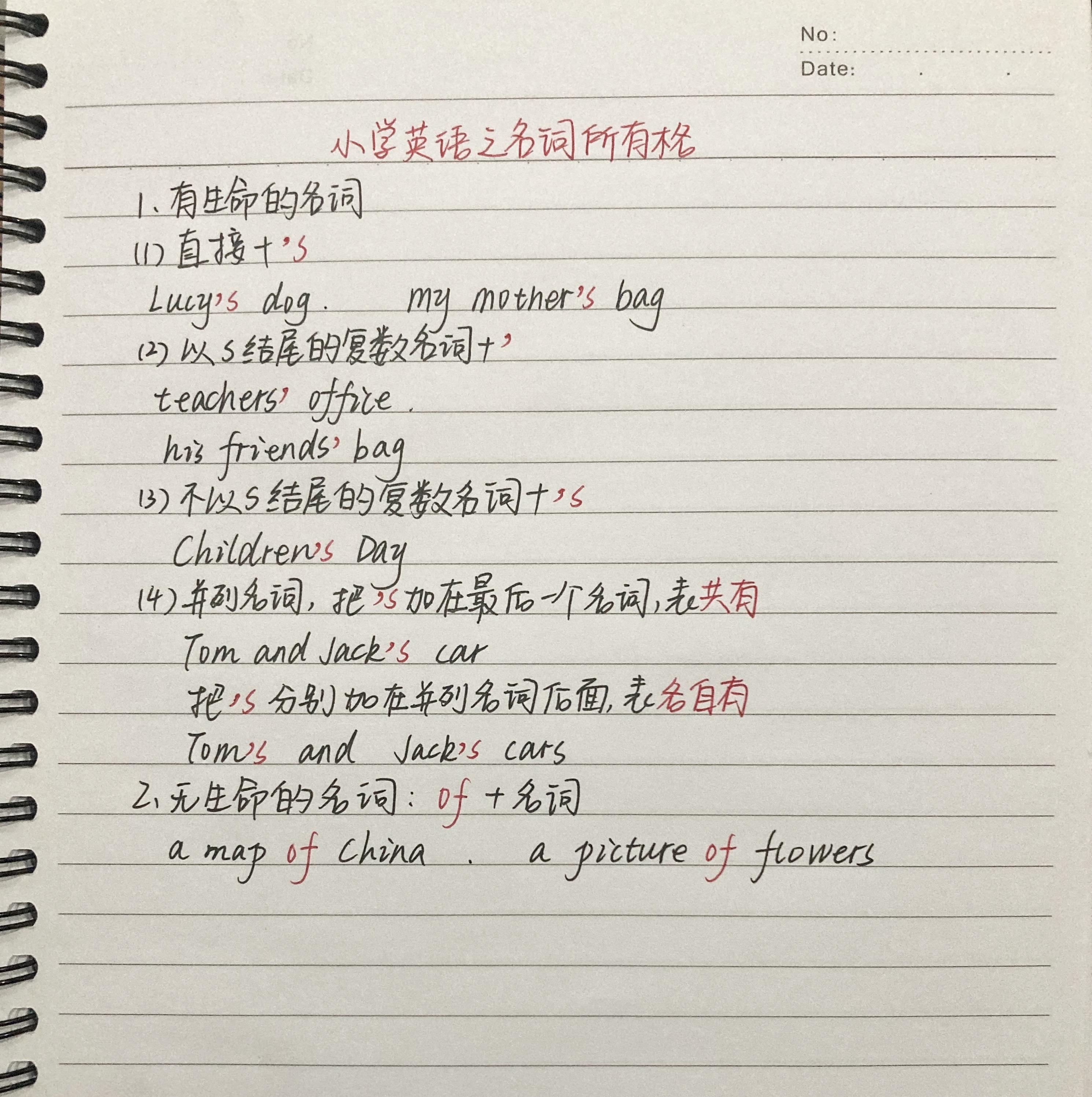英语语法名词所有格 - 知乎