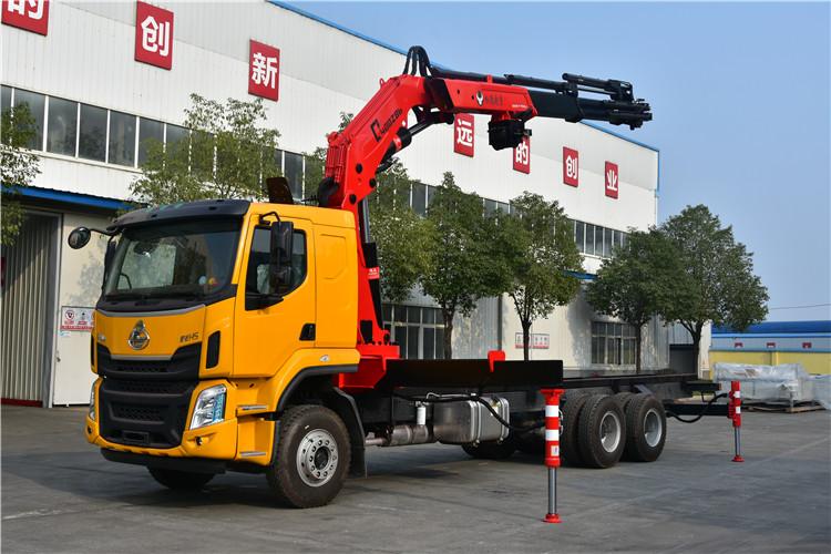 柳汽乘龙杜德20吨折叠臂随车吊怎么样起重能力怎么样