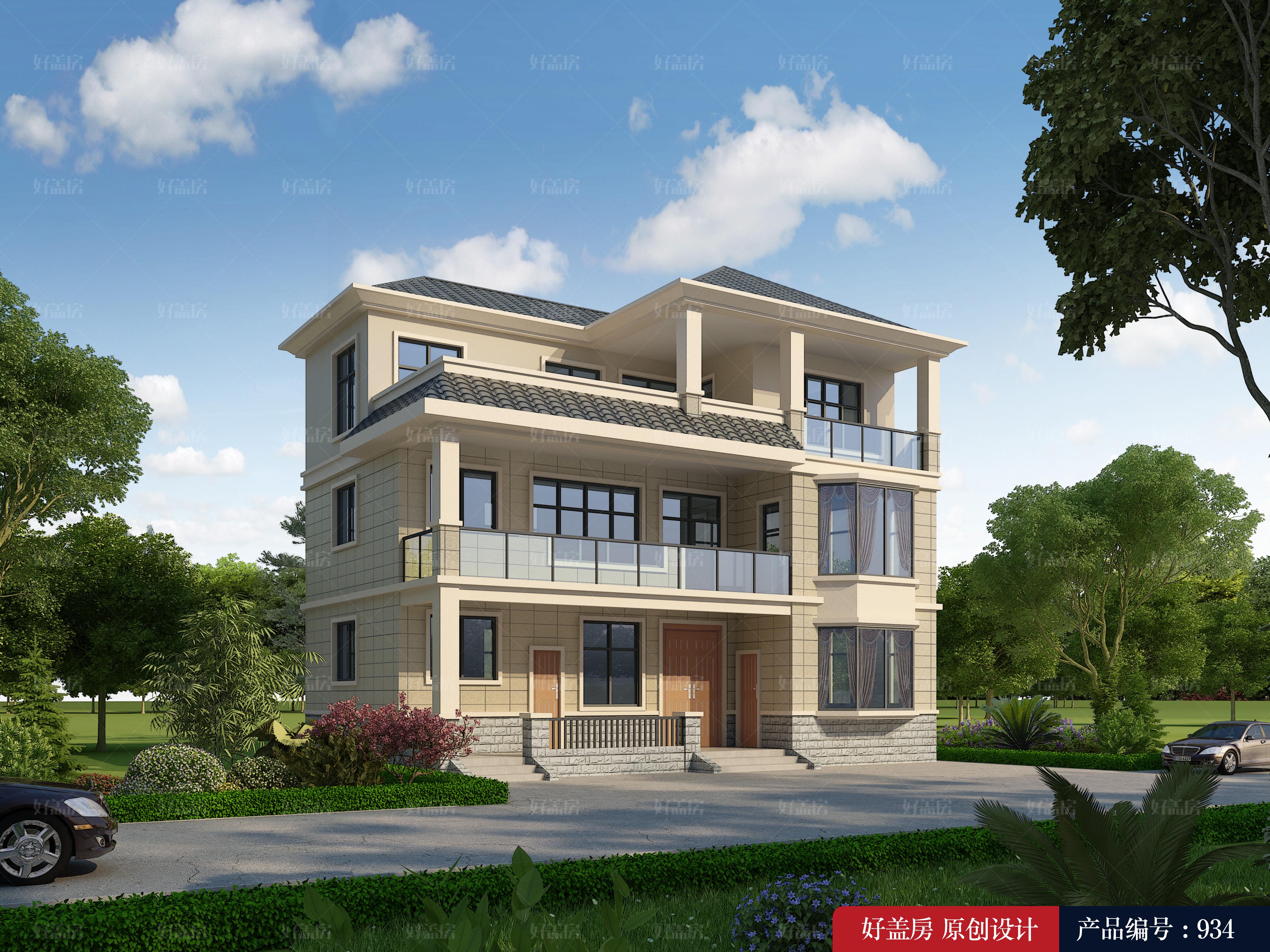 造价30万元别墅图