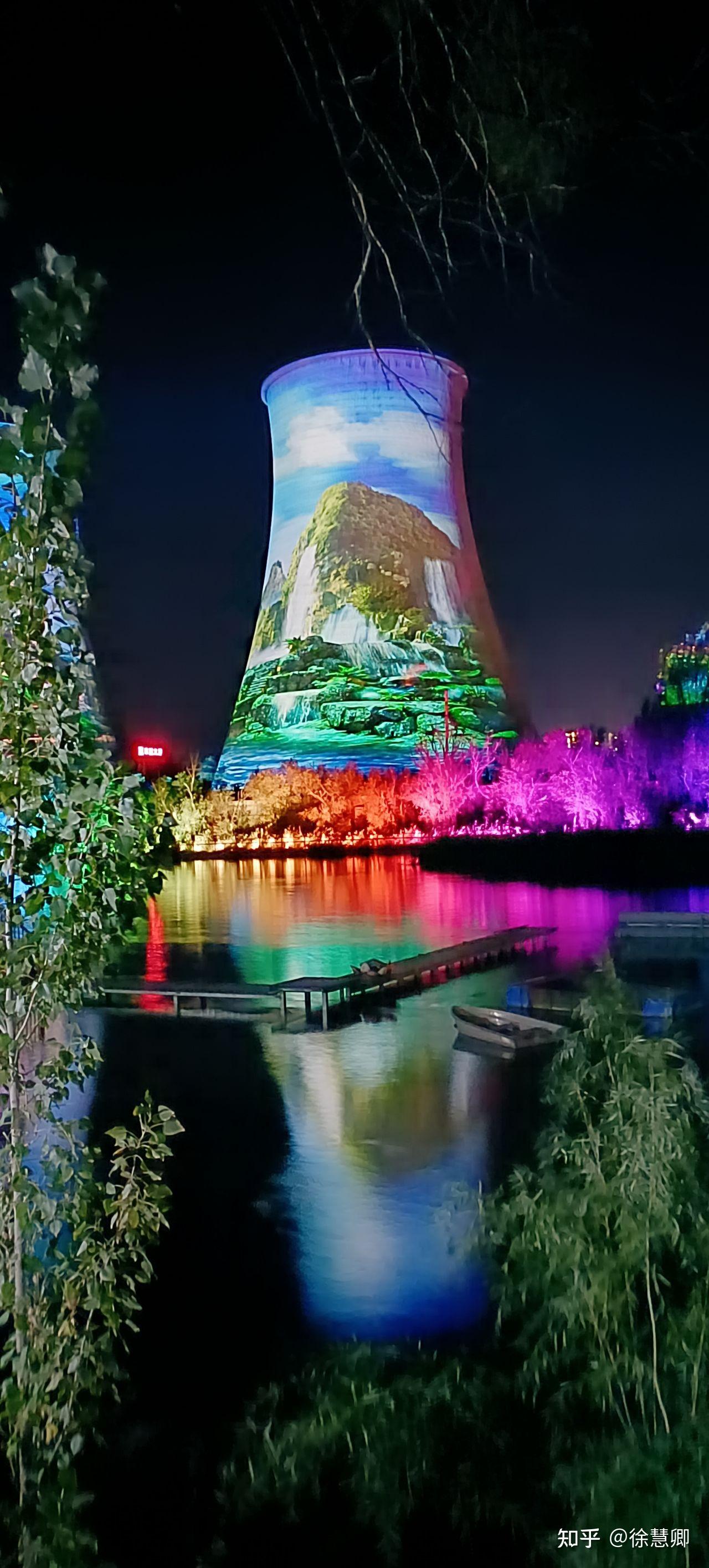 下花园灯光秀 - 知乎