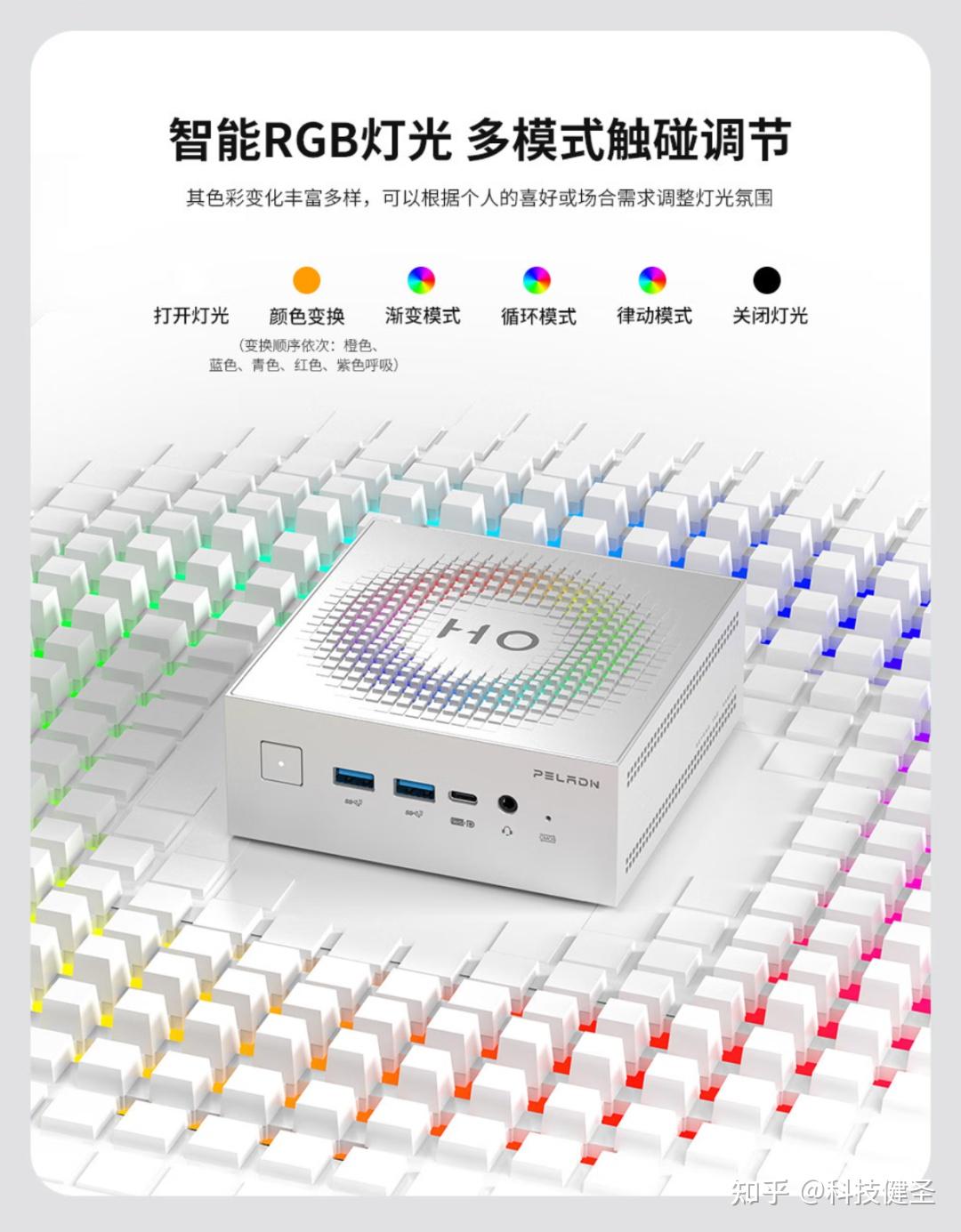 武装酷睿Ultra 7 炫酷RGB灯效 磐镭HO5迷你主机是否值得买? - 知乎