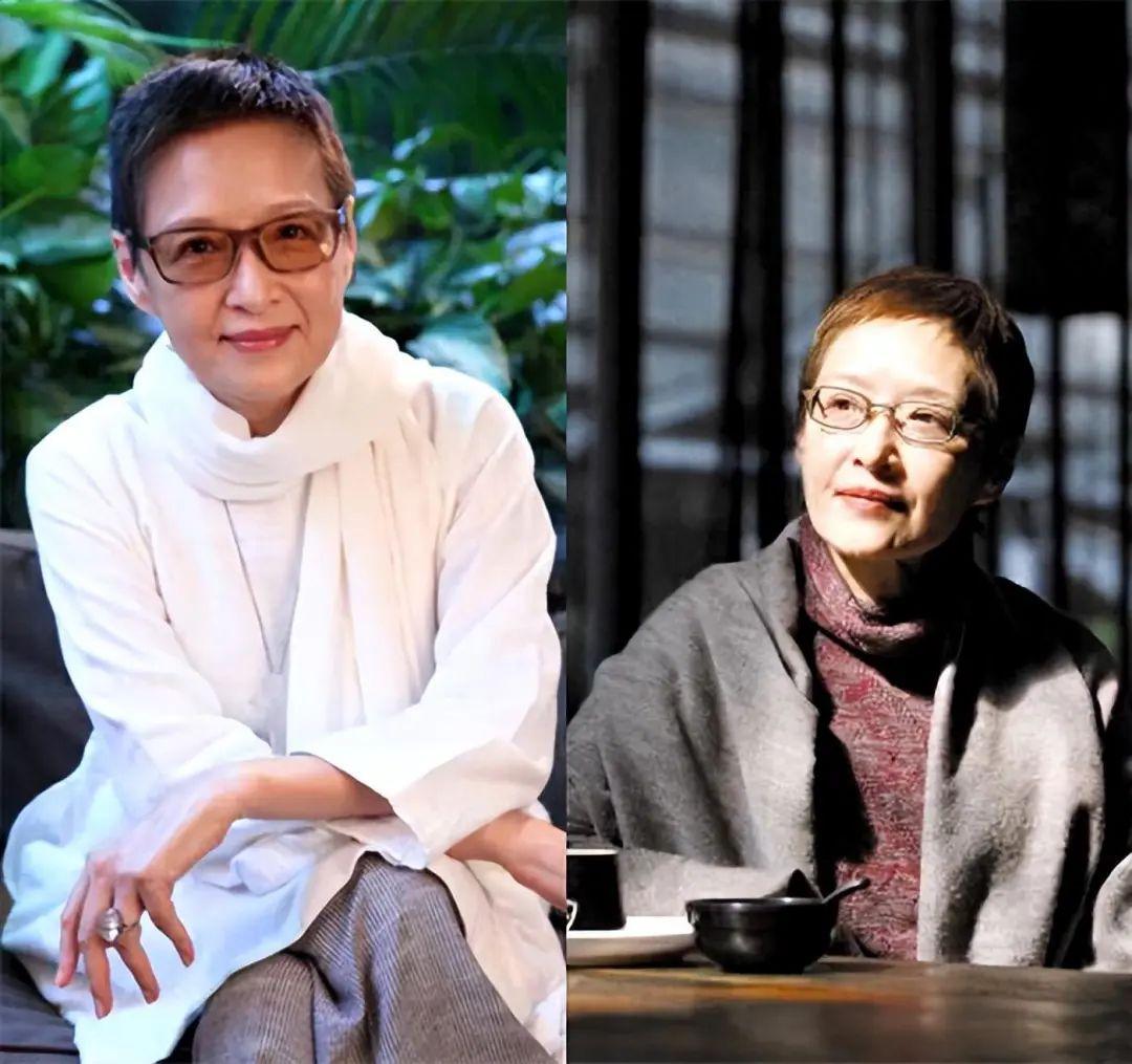 年过70的胡因梦回归朴质打扮中性依旧清新优雅不染尘埃