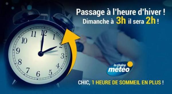 法国进入冬令时记得调闹钟体验穿越的感觉哦