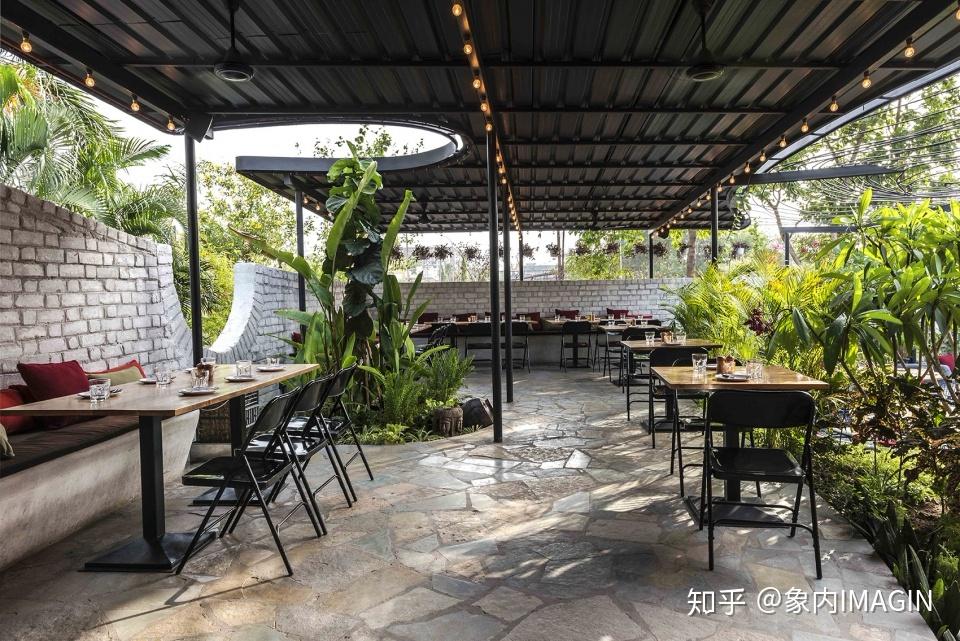 餐厅设计丨露天花园的一曲华丽交响