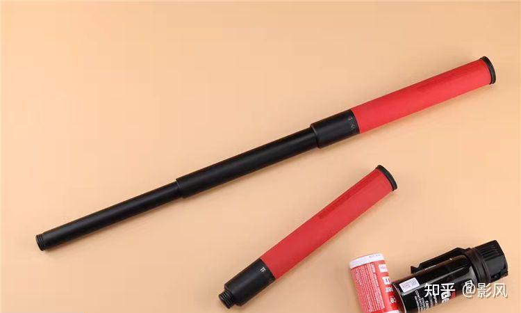 德国bonowieka伊卡trainingeka21英寸钢质红色教官版机械锁甩棍