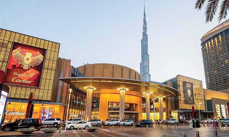 迪拜最大的商场图片