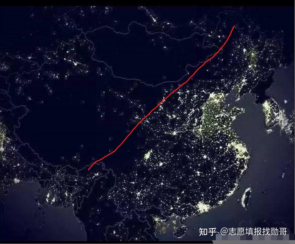 一,神奇的"胡焕庸线"