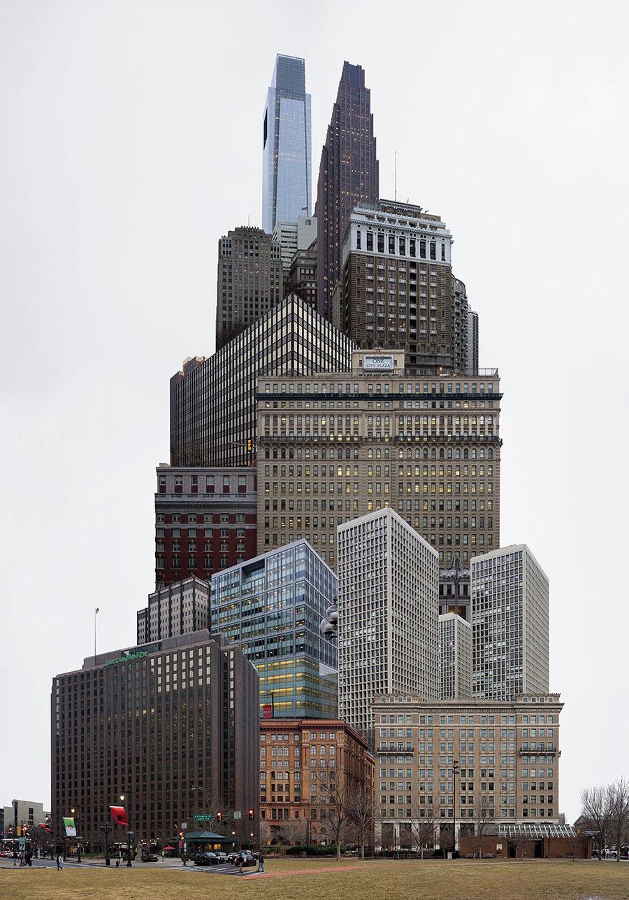 拼贴画艺术:也许我看到的是假建筑【原创】雨非 - 知乎