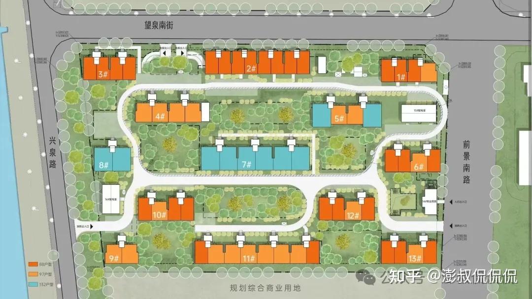 【深度剖析】顺义核心区东风商场地块的龙湖宸翰到底如何,值得买吗?(四)户型横向对比分析#N4520 - 知乎