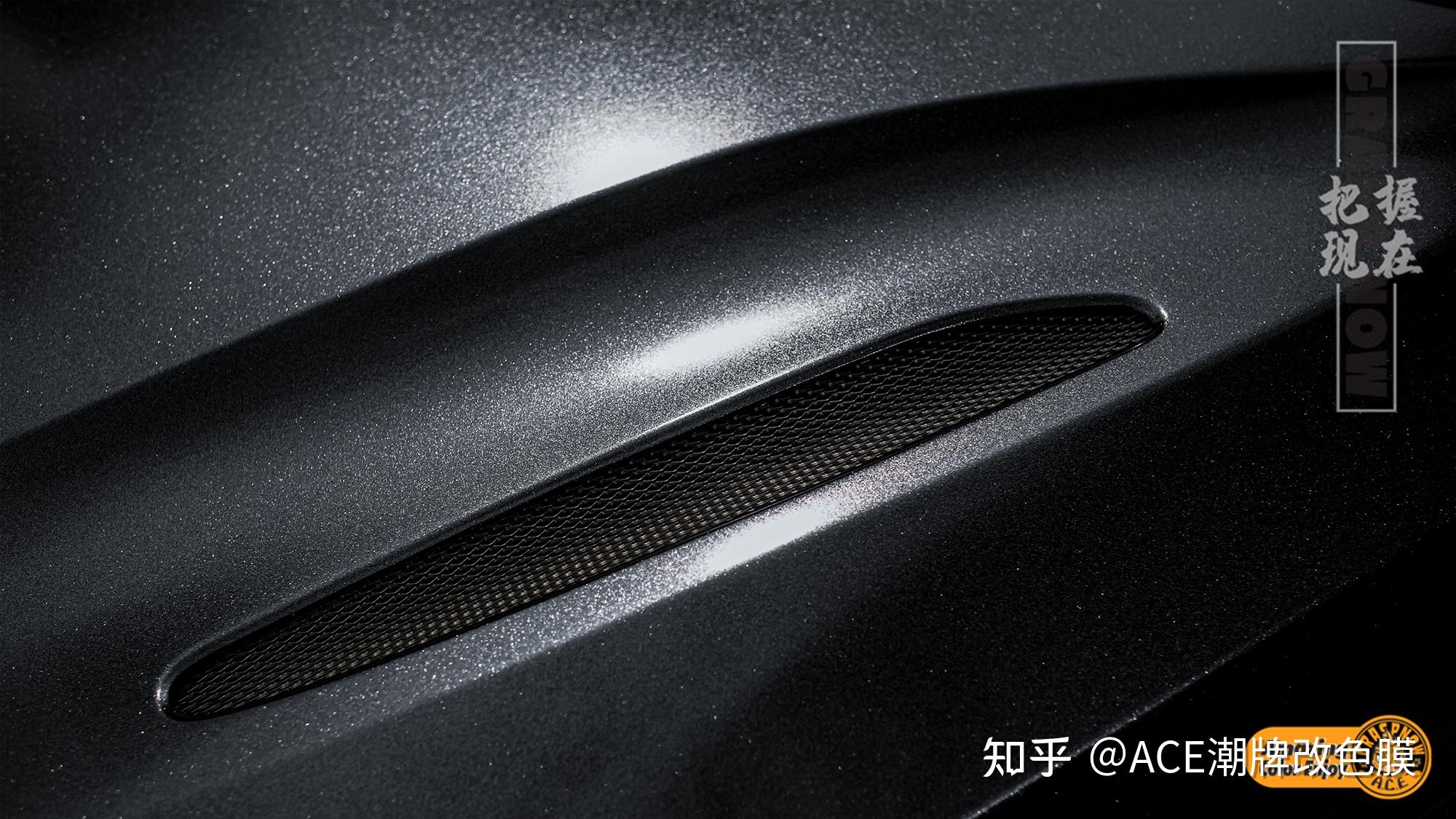 ace潮牌改色膜神秘与冷静的巧妙搭配马丁装贴珠光耀岩黑