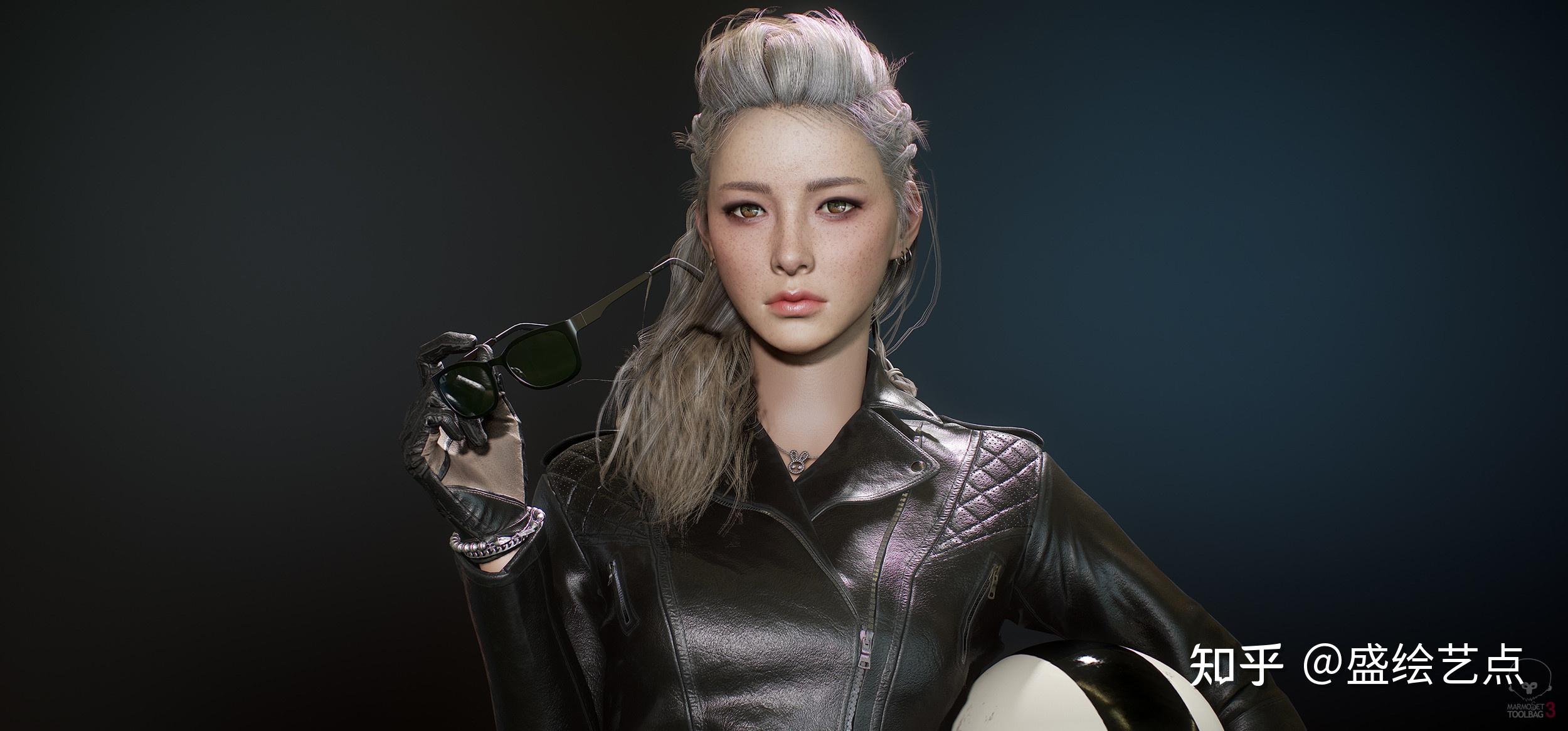 你见过哪些逼真的3d人物模型
