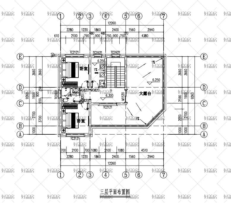 房屋圖紙設計大全圖片