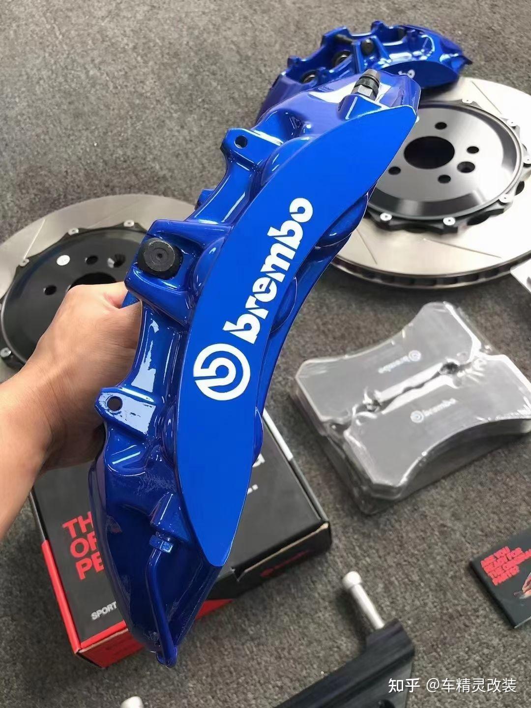 全国刹车改装专业刹车卡钳改装批发锻造轮毂避震认准车精灵改装