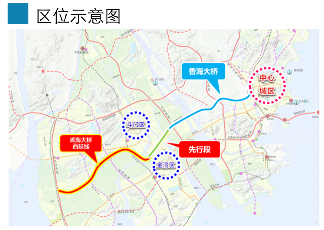 《(香海大橋西延線先行段工程沿線用地)控制性詳細規劃修正》批前公示