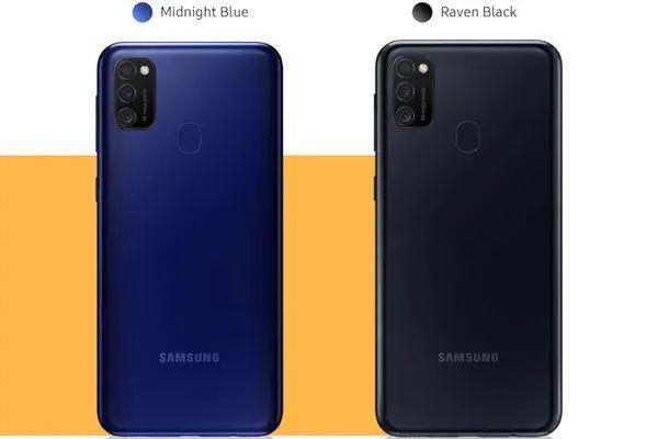 价格方面galaxy m21 4 64gb版本售价12999卢比,约合人民币1299元,6