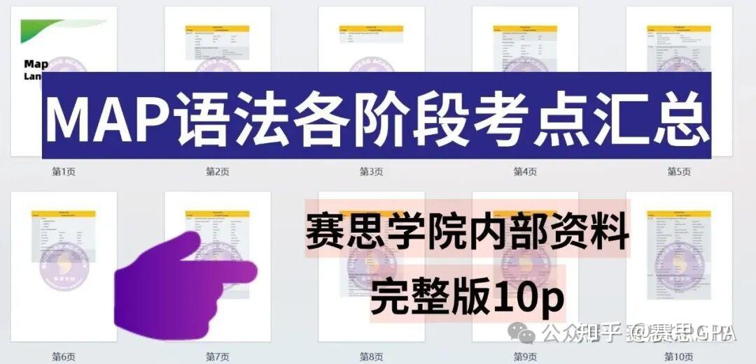 国际学校必考:MAP阅读/语法,各分数段考点清单! - 知乎