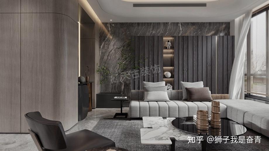 璧山碧桂园联排别墅装修,意式轻奢风格设计效果图 - 知乎