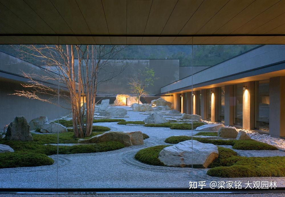 禅宗美学对于日本古典园林的影响非常深刻,几乎各种园林类型都有所