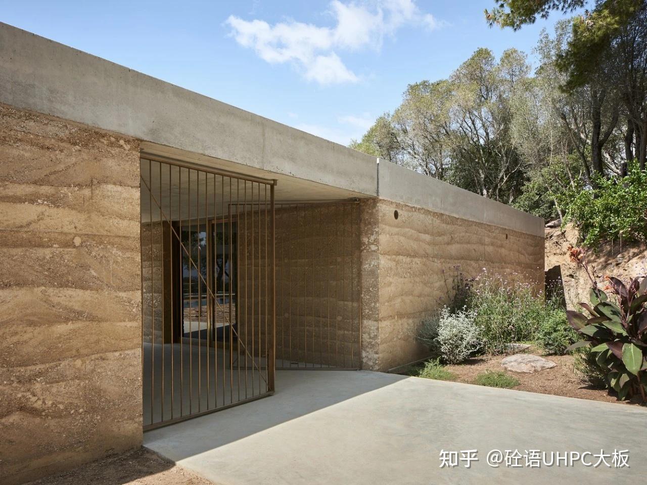 回归自然,重塑本源,现代新型夯土墙通过与其他材料的融合,新建造工艺